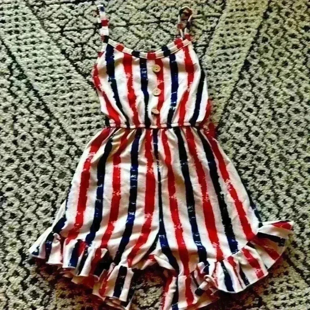 Patriotic romper size 4